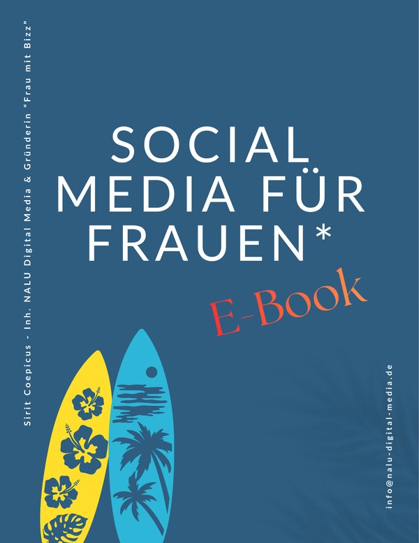 Cover des E-Books Social Media für Frauen*